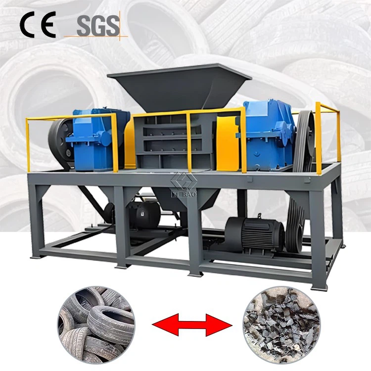 Large Tire Shredder Large Tire Shredder