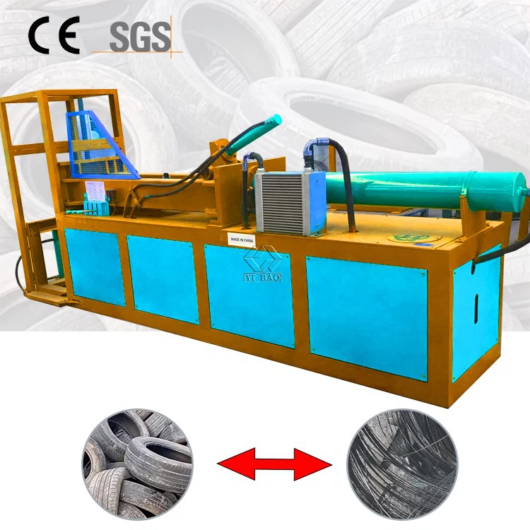 Single Shaft Tire Debeader Machine Single Shaft Tire Debeader Machine
