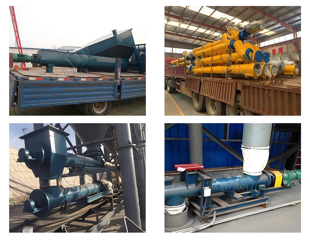 salt screw conveyor salt screw conveyor