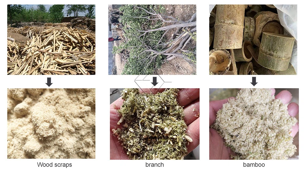 New wood crusher New wood crusher